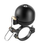  Chuông đồng nguyên chất dành cho xe đạp leo núi mini, Màu sắc: Đế kim loại màu đen 