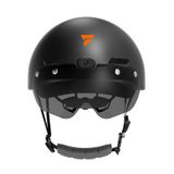  Foxwear V6 Pro 4K HD Anti-Shake Video Recorder Mũ bảo hiểm đi xe đạp thông minh, Size: 54-63cm (Trắng) 