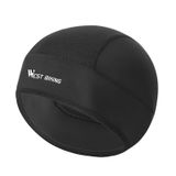  WEST BIKING Summer Riding Ice Silk Cap Mũ chống gió Mũ bảo hiểm mỏng bên trong Mũ bảo hiểm thoáng khí và khô nhanh Mũ bảo hiểm có mũ bảo hiểm, Kích thước: Một kích cỡ (Xám) 