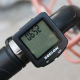  SUNDING SDL-571 Màn hình kỹ thuật số LCD Máy tính Xe đạp Máy tính Có dây Chống thấm nước Chu trình đo tốc độ Xe đạp Đồng hồ bấm giờ Đồng hồ bấm giờ Phụ kiện Cưỡi 