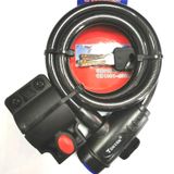  TONYON TY588 Khóa xe đạp đa năng Xe đạp leo núi Khóa dây Vòng loại xe đạp, Kiểu dáng: Có khung khóa 