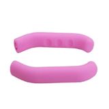  1 cặp Xe đạp Xe tay ga Vỏ bảo vệ Phanh Hộp đỡ chân Nắp đậy silicone (Trắng) 