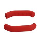  1 cặp Xe đạp Xe tay ga Vỏ bảo vệ Phanh Hộp đỡ chân Nắp đậy silicone (Trắng) 