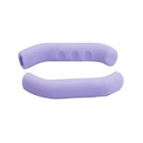  1 cặp Xe đạp Xe tay ga Vỏ bảo vệ Phanh Hộp đỡ chân Nắp đậy silicone (Trắng) 