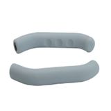  1 cặp Xe đạp Xe tay ga Vỏ bảo vệ Phanh Hộp đỡ chân Nắp đậy silicone (Trắng) 