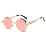  Kính râm Steampunk Retro Gọng tròn kim loại dành cho Nam Nữ (13) 