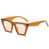  Nam nữ Mắt mèo Kính gọng màu Kính râm bảo vệ UV400 