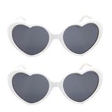  2 cặp Love Glasses Light Change Love Sunglasses (Hồng) 