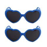  2 cặp Love Glasses Light Change Love Sunglasses (Hồng) 