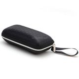  Hộp đựng kính có dây kéo kính mát, kích thước: 17 * 7 * 6cm (Hồng) 