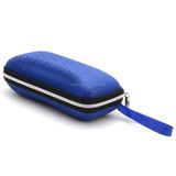  Hộp đựng kính có dây kéo kính mát, kích thước: 17 * 7 * 6cm (Hồng) 