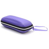  Hộp đựng kính có dây kéo kính mát, kích thước: 17 * 7 * 6cm (Hồng) 