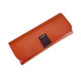  K064 Hộp đựng kính da rám nắng đa năng (màu xanh quân đội) 