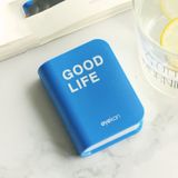  Những người yêu thích Eyekan Phim hoạt hình Sách dễ thương Kính du lịch Hộp đựng kính áp tròng để chăm sóc mắt (Xanh da trời) 