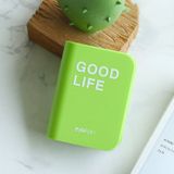  Những người yêu thích Eyekan Phim hoạt hình Sách dễ thương Kính du lịch Hộp đựng kính áp tròng để chăm sóc mắt (Xanh da trời) 