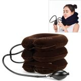  Dụng cụ kéo cổ tử cung bằng cashmere đầy đủ cho gia đình Dụng cụ mát xa cột sống cổ bơm hơi (Xám) 