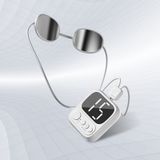  Dụng cụ mát xa cổ nén nóng A8 Dụng cụ chăm sóc cổ mặt dây chuyền mini thông minh (Màu trắng) 