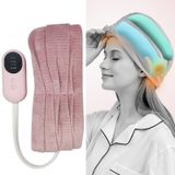  K2009 Air Wave Head Massage Thiết bị làm nóng Nén túi khí Dụng cụ massage khi ngủ tại nhà (Màu xám) 