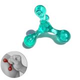  Frog Type Massager Manual Balance Four Ball Massager Waist Massage Ball, Color: Four-ball Green 