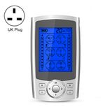  24 chế độ Máy mát xa xung điện tử kỹ thuật số thông minh toàn thân Vật lý trị liệu Meridian Massage, Đặc điểm kỹ thuật: Anh cắm (Bạc) 