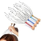  4 PCS Bạch tuộc massage Claw Máy ​​mát xa đầu giải phóng căng thẳng, Giao màu ngẫu nhiên 