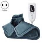  Khăn choàng giữ nhiệt bằng điện trên lưng và cổ phích cắm EU (màu trắng kem) 