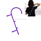  Móc quay lưng Massager Cổ tự cơ Dụng cụ thanh thủ công Hướng dẫn kích hoạt điểm massage (màu xanh đậm) 