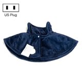  Miếng đệm vai Flannel làm nóng bằng Graphene, Thông số kỹ thuật: Phích cắm US (Màu xanh hồ) 