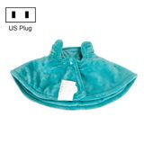  Miếng đệm vai Flannel làm nóng bằng Graphene, Thông số kỹ thuật: Phích cắm US (Màu xanh hồ) 