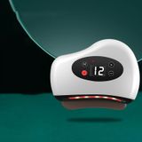  12 bánh răng Bian đá đỏ Bảng massage điện (Màu xanh lá cây) 