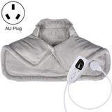  Khăn choàng giữ nhiệt bằng điện trên lưng và cổ phích cắm AU (Xám đậm) 