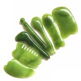  7PCS/Đặt thanh khuôn mặt thanh mặt thanh mặt, hình dạng, hình dạng: màu xanh lá cây 