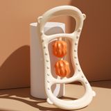  Massage kéo dài vòng yoga với con lăn tăng lên (màu xanh da trời) 