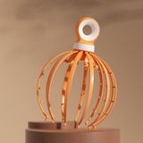  3 chiếc D18 Head Massage Thư giãn Massage Meridian, Phong cách: 18 vuốt (Vàng) 