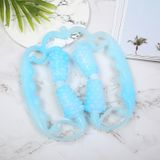  2 chiếc Ladies Ring Leg Kẹp Massage Ball Stovepipe Thiết bị tập thể dục Yoga (Tím) 