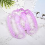  2 chiếc Ladies Ring Leg Kẹp Massage Ball Stovepipe Thiết bị tập thể dục Yoga (Tím) 
