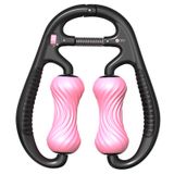  Mike 2 chiếc Loop Lid Roller Massage Cơ bắp Xoắn ốc Thư giãn Yoga Bọt Con lăn (Hồ Blue) 