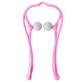  3 chiếc Hướng dẫn sử dụng Massage cổ tử cung gia đình đa chức năng Massage vai và cổ Massage, Hình dạng: Hồng thông thường 
