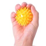  2 chiếc TPR Grip Ball Phục hồi chức năng Hemiplegia Stroke Massage Finger Ball, Đặc điểm kỹ thuật: 6cm (Vàng) 