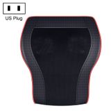  Gối mát xa mini đa chức năng Máy mát xa cổ và vai, Loại phích cắm: Phích cắm của Mỹ (Đen) 