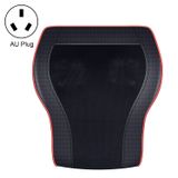  Gối mát xa mini đa chức năng Máy mát xa cổ và vai, Loại phích cắm: Cắm AU (Đen) 