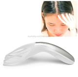  Lược massage đầu đa chức năng cầm tay mini, chạy bằng pin (Vàng) 