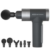  Súng massage cơ Fascia Gun có thể sạc lại USB AISZG, Kiểu dáng: Phiên bản Extreme (Tím) 