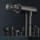  Súng massage mini 6 tốc độ BG-128 với 6 đầu massage, phích cắm CN (màu đỏ) 