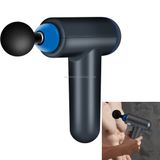  6 Gears Mini Fascia Gun Massage Gun Electric Fitness Massager, Đặc điểm kỹ thuật: Tệp chìa khóa, Không có túi (Đỏ) 