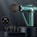  Súng massage cơ thể Gun Gun Fascia điện HB-008, đặc điểm kỹ thuật: Phong cách LCD (màu xanh lá cây) 