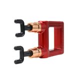  SS-2021 LCD điện hai đầu Thiết bị Fascia Thiết bị tập thể dục Máy mát xa cơ bắp (Trắng) 