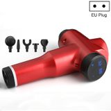  Cơ bắp thư giãn Thiết bị thể dục di động Massage Fascia Gun, Đặc điểm kỹ thuật: 6232 32 bánh răng màu đỏ (AU Plug) 