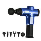 Súng massage điện Hishell WK-2020 Thư giãn cơ bắp Sạc Máy mát xa Thiết bị tập thể dục cầm tay Súng Fascia (Xanh lam) 