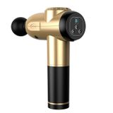  9 Gears Mini Fascia Gun Massage Gun Electric Fitness Massager, Loại phích cắm: US Plug (Vàng) 